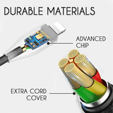 Auto Cut-off Fast Charging Nylon Cable