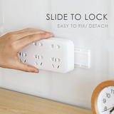 Power Strip Wall Mounted Fixer