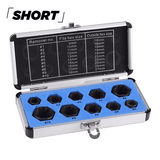 Universal Damaged Bolt Extractors (Set of 10)