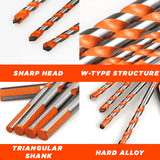 Twisting Drill Bits Set