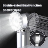 Double-sided Dual Function Shower Head
