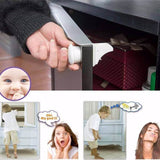 Child Safety Magnetic Lock (4 Locks + 1 Key)