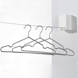 Telescopic Stainless String Invisible Clothesline