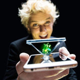 Holographic Projection Magic Finger Light Toy