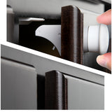 Child Safety Magnetic Lock (4 Locks + 1 Key)