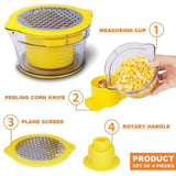 Corn Threshing for Removing Kernels Kitchen Tools