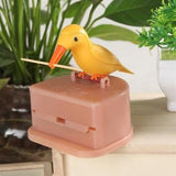 Creative Automatic Toothpick Box Cartoon Bird