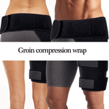 Groin compression wrap hip saver