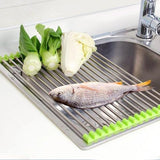 Roll-Up Drainer Rack
