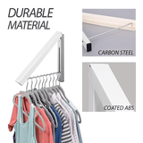 Foldable Wall-mounted Laundry Hanger