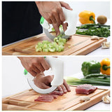 360 Circular Rolling Knife