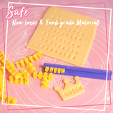 DIY Letter Cookie Stamp